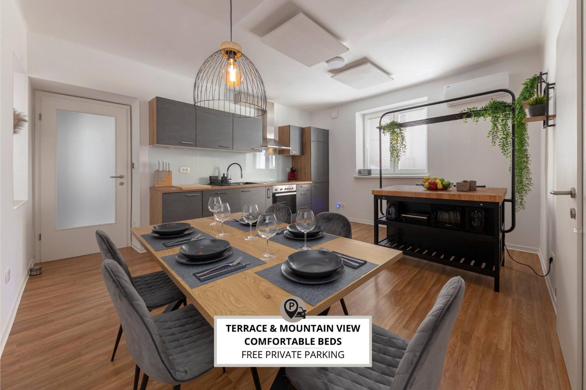 Apartments Grahek ลูบลิยานา ภายนอก รูปภาพ